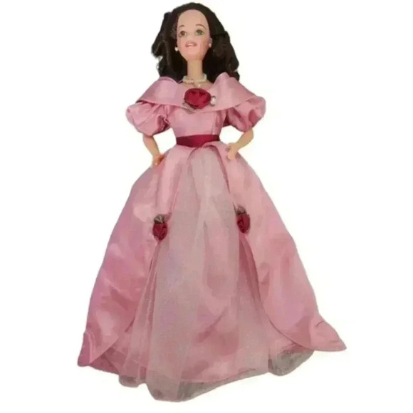 Mattel Sweet Valentine Barbie 1995 Vintage Special Edition Pink Gown Collectible - Picture 4 of 8